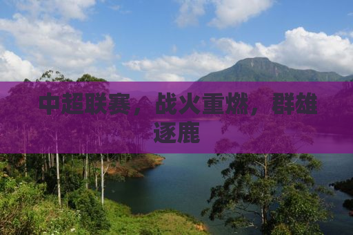 中超联赛，战火重燃，群雄逐鹿