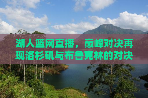 湖人篮网直播，巅峰对决再现洛杉矶与布鲁克林的对决激情