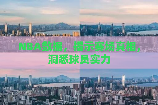 NBA数据，揭示赛场真相，洞悉球员实力