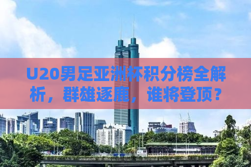 U20男足亚洲杯积分榜全解析，群雄逐鹿，谁将登顶？