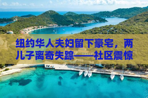纽约华人夫妇留下豪宅，两儿子离奇失踪——社区震惊与探寻真相之路