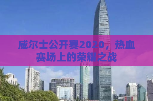 威尔士公开赛2020，热血赛场上的荣耀之战