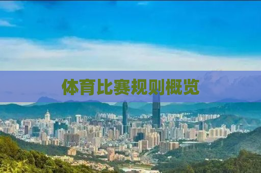 体育比赛规则概览