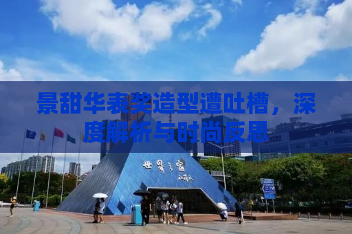 景甜华表奖造型遭吐槽，深度解析与时尚反思