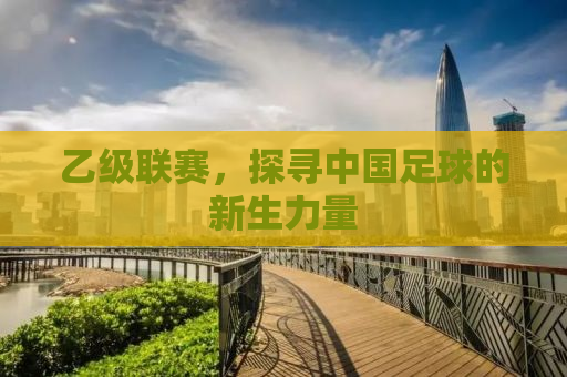 乙级联赛，探寻中国足球的新生力量
