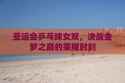 亚运会乒乓球女双，决战金梦之巅的荣耀时刻