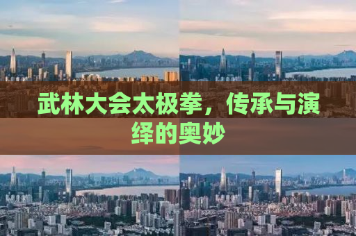 武林大会太极拳，传承与演绎的奥妙
