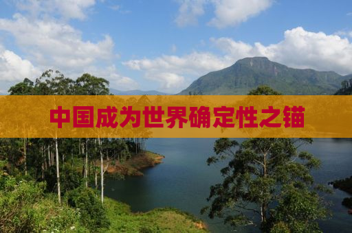 中国成为世界确定性之锚