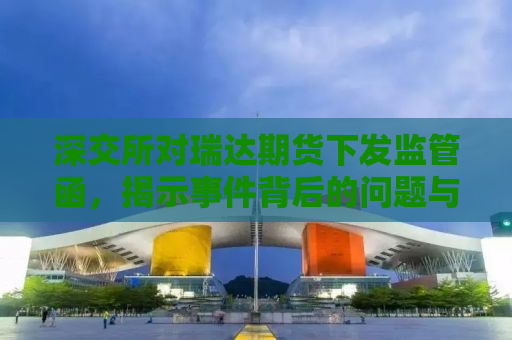 深交所对瑞达期货下发监管函，揭示事件背后的问题与启示