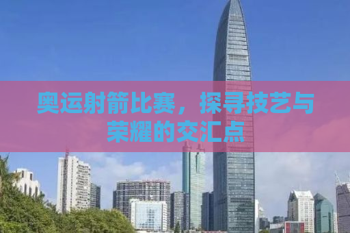 奥运射箭比赛，探寻技艺与荣耀的交汇点